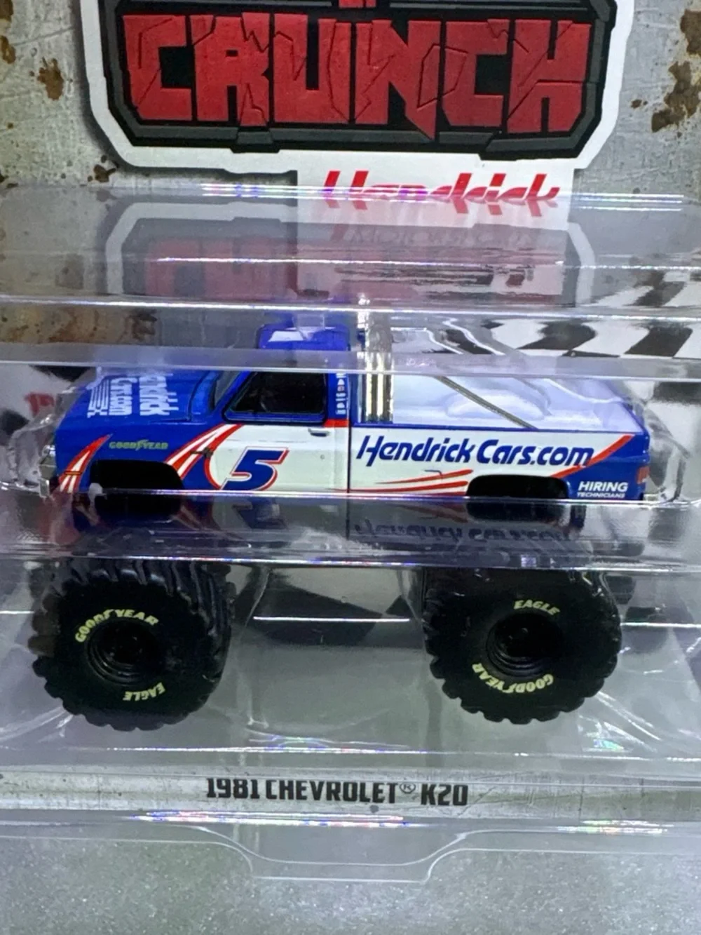 Kings of Crunch 1981 Chevrolet K20 Monster Truck - Blue/White